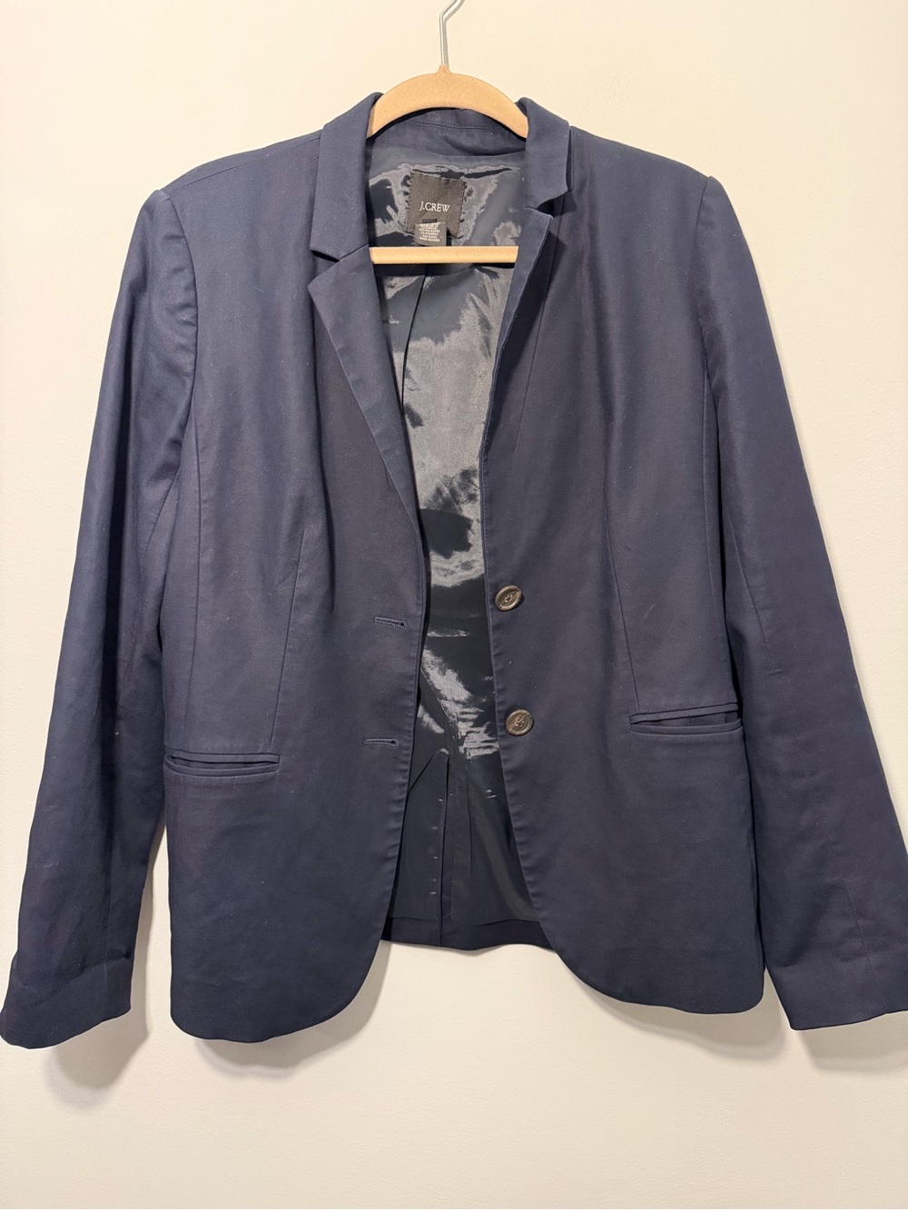 J. Crew Navy Blazer Jacket